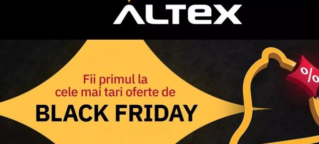 Descoperă reducerile Altex Black Friday 2024; iPhone 15 Pro Max la 6.799,90 lei, Samsung Galaxy Tab A9 Plus la 799,99 lei și smartwatch Garmin Venu Sq 2 la 699 lei