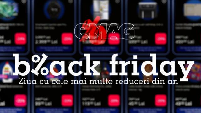 <b>eMAG dezvăluie noi oferte din campania Black Friday 2024: Televizor Samsung OLED la 3999 lei, geacă cu 71% discount, friteuză Ninja</b>Black Friday 2024 se apropie, iar eMAG continuă campania de teasing începută ieri, dezvăluind noi produse ce intră în ofertă vineri, 8 noiembrie. Prin intermediul BF.ro aflăm că vor ajunge în ofertă multe produse interesante, inclusiv un smart TV Samsung 