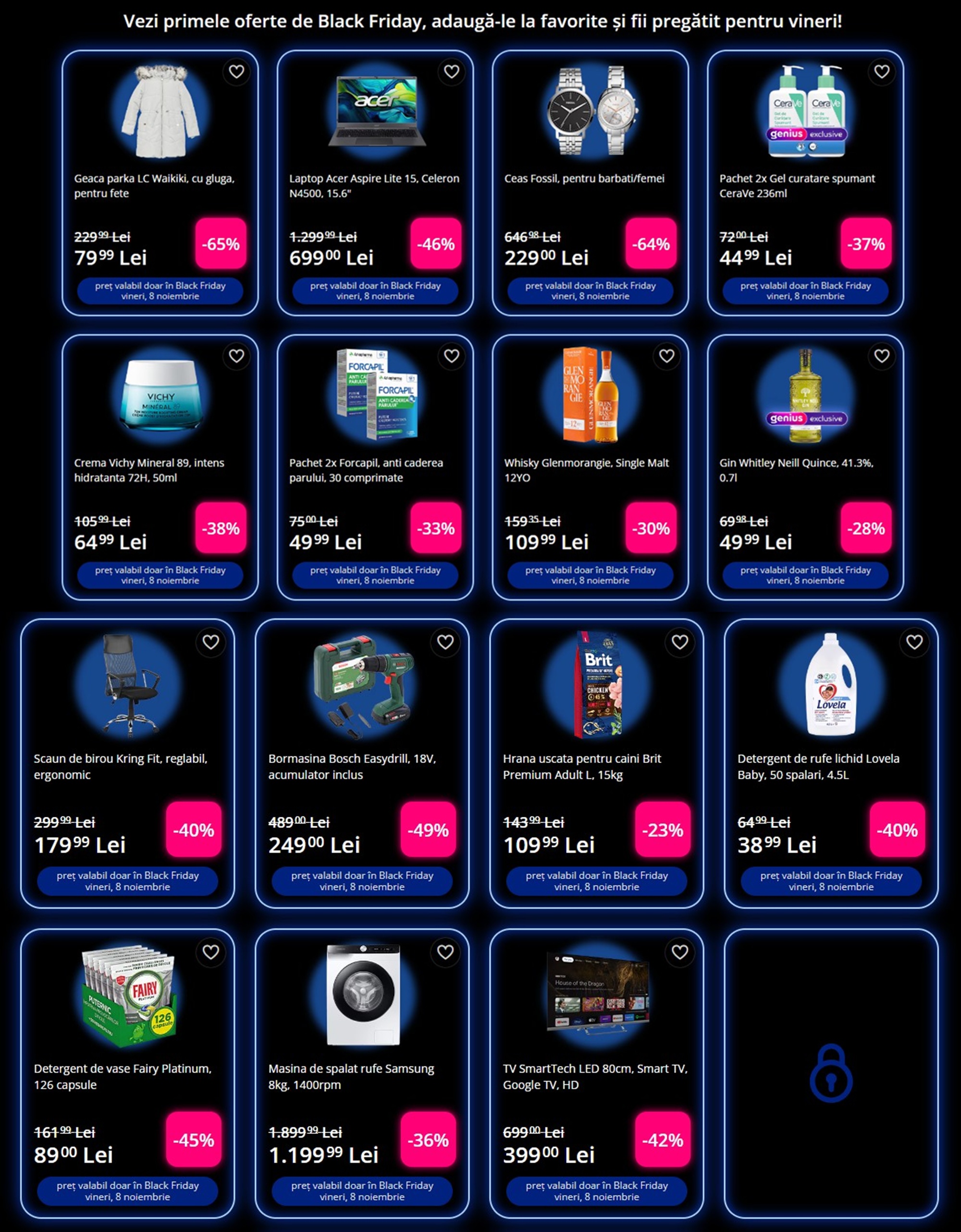 Black Friday 2024, Live Blogging Mobilissimo; Reduceri și cataloage eMAG, PC Garage, Fashion Days, evoMAG.ro, Flanco... - imaginea 75