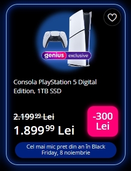 Black Friday 2024, Live Blogging Mobilissimo; Reduceri și cataloage eMAG, PC Garage, Fashion Days, evoMAG.ro, Flanco... - imaginea 151