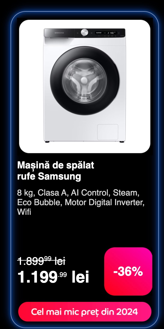 Black Friday 2024, Live Blogging Mobilissimo; Reduceri și cataloage eMAG, PC Garage, Fashion Days, evoMAG.ro, Flanco... - imaginea 211