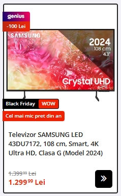 Black Friday 2024, Live Blogging Mobilissimo; Reduceri și cataloage eMAG, PC Garage, Fashion Days, evoMAG.ro, Flanco... - imaginea 275