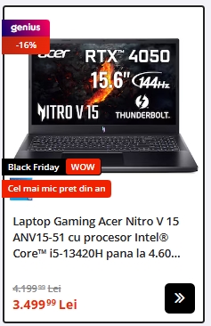 Black Friday 2024, Live Blogging Mobilissimo; Reduceri și cataloage eMAG, PC Garage, Fashion Days, evoMAG.ro, Flanco... - imaginea 297