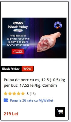 Black Friday 2024, Live Blogging Mobilissimo; Reduceri și cataloage eMAG, PC Garage, Fashion Days, evoMAG.ro, Flanco... - imaginea 415