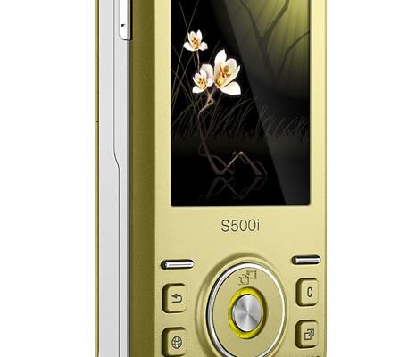 Sony Ericsson S500 - Fotografii oficiale