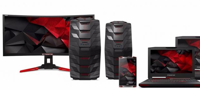 Acer îşi lansează gama de produse Acer Predator pe 3 decembrie, inclusiv tableta de gaming Predator 8