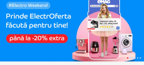 eMAG Electro Weekend ediția de toamnă aduce extra reduceri de până la 20%; Ce îți poți cumpăra?