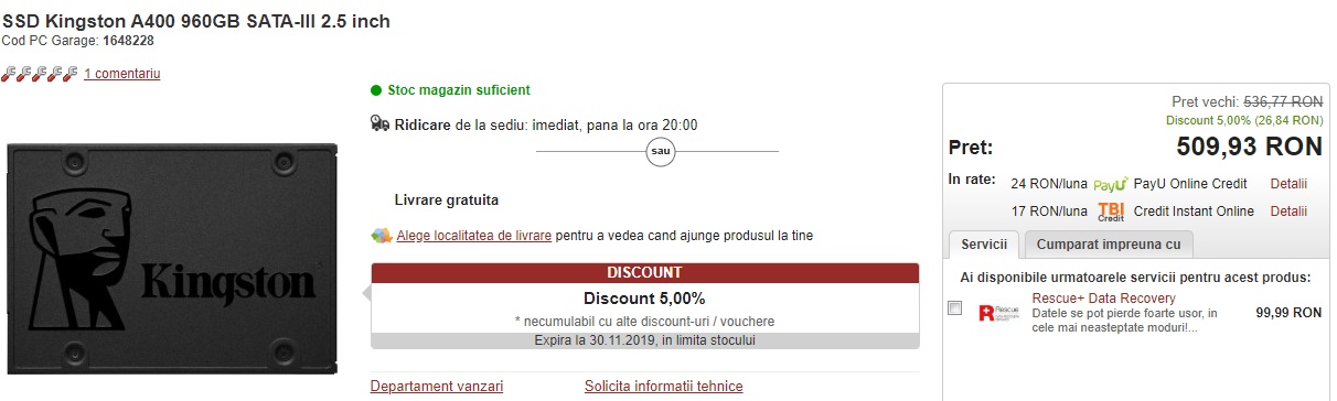 Black Friday 2019, Live Blogging Mobilissimo.ro; Reduceri și oferte eMAG, PC Garage, evoMAG, Cel.ro, Altex și alții.. - imaginea 118