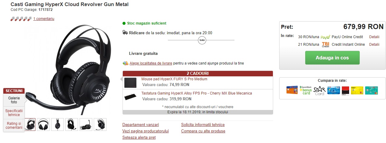 Black Friday 2019, Live Blogging Mobilissimo.ro; Reduceri și oferte eMAG, PC Garage, evoMAG, Cel.ro, Altex și alții.. - imaginea 156
