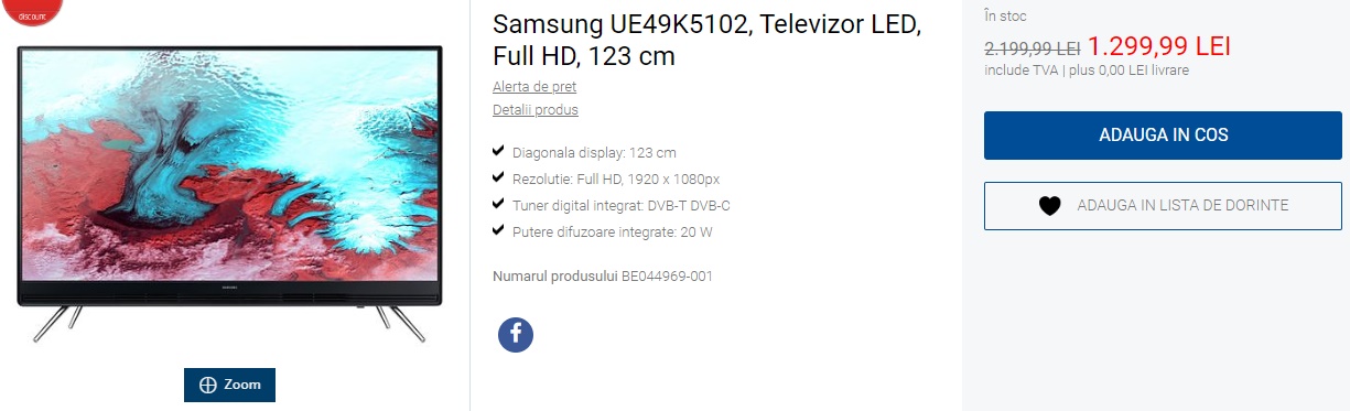 Black Friday 2019, Live Blogging Mobilissimo.ro; Reduceri și oferte eMAG, PC Garage, evoMAG, Cel.ro, Altex și alții.. - imaginea 162
