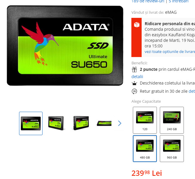 Black Friday 2019, Live Blogging Mobilissimo.ro; Reduceri și oferte eMAG, PC Garage, evoMAG, Cel.ro, Altex și alții.. - imaginea 206