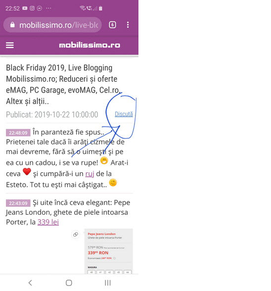 Black Friday 2019, Live Blogging Mobilissimo.ro; Reduceri și oferte eMAG, PC Garage, evoMAG, Cel.ro, Altex și alții.. - imaginea 214