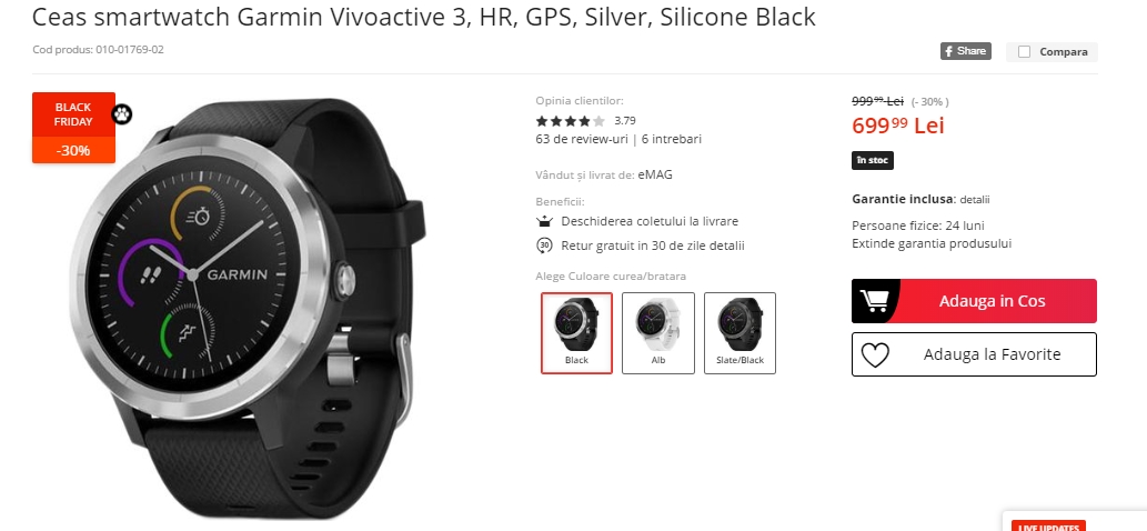 Black Friday 2019, Live Blogging Mobilissimo.ro; Reduceri și oferte eMAG, PC Garage, evoMAG, Cel.ro, Altex și alții.. - imaginea 332