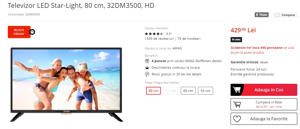 Black Friday 2019, Live Blogging Mobilissimo.ro; Reduceri și oferte eMAG, PC Garage, evoMAG, Cel.ro, Altex și alții.. - imaginea 351