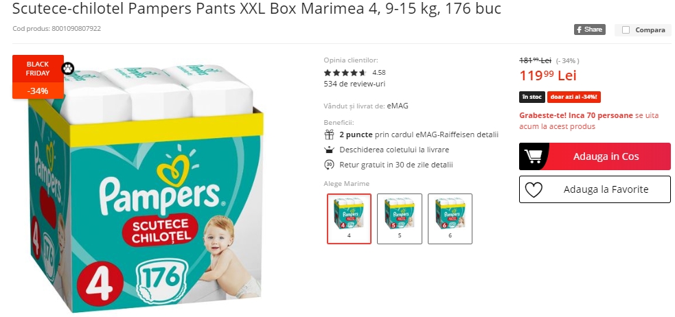 Black Friday 2019, Live Blogging Mobilissimo.ro; Reduceri și oferte eMAG, PC Garage, evoMAG, Cel.ro, Altex și alții.. - imaginea 353