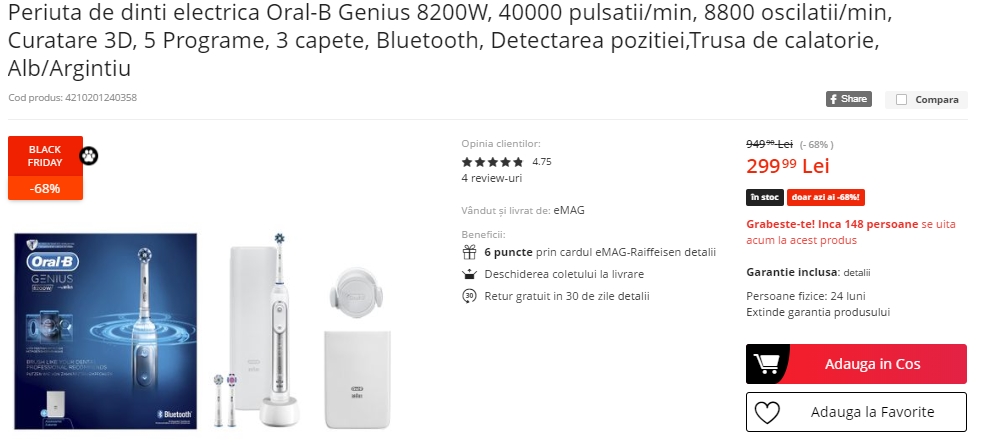 Black Friday 2019, Live Blogging Mobilissimo.ro; Reduceri și oferte eMAG, PC Garage, evoMAG, Cel.ro, Altex și alții.. - imaginea 361