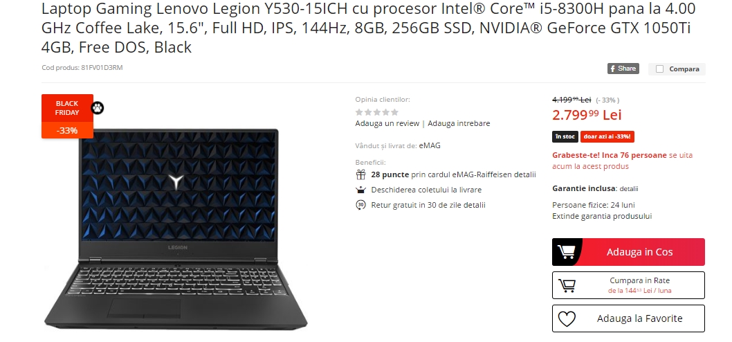 Black Friday 2019, Live Blogging Mobilissimo.ro; Reduceri și oferte eMAG, PC Garage, evoMAG, Cel.ro, Altex și alții.. - imaginea 381