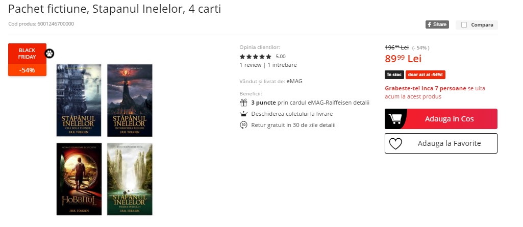 Black Friday 2019, Live Blogging Mobilissimo.ro; Reduceri și oferte eMAG, PC Garage, evoMAG, Cel.ro, Altex și alții.. - imaginea 389
