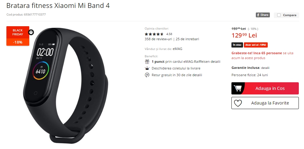 Black Friday 2019, Live Blogging Mobilissimo.ro; Reduceri și oferte eMAG, PC Garage, evoMAG, Cel.ro, Altex și alții.. - imaginea 405