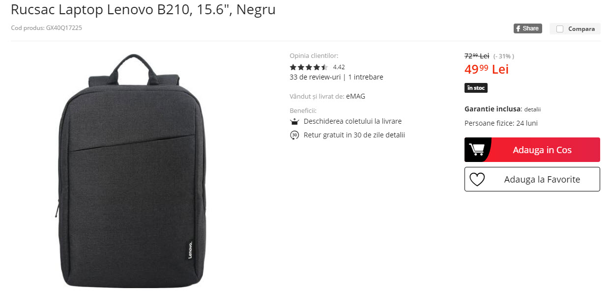 Black Friday 2019, Live Blogging Mobilissimo.ro; Reduceri și oferte eMAG, PC Garage, evoMAG, Cel.ro, Altex și alții.. - imaginea 516