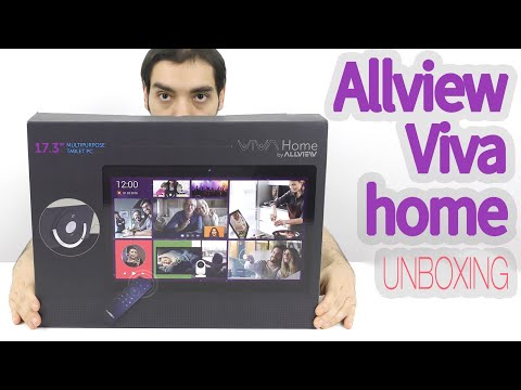 Allview Viva Home Video Unboxing (ecran de 17.3" cu stand și difuzoare stereo)