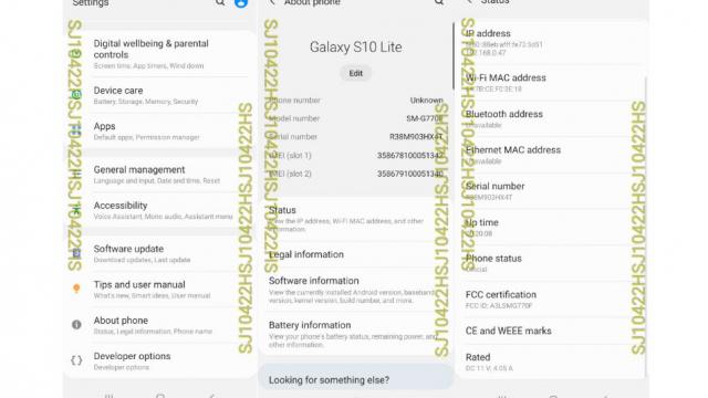 <b>Samsung Galaxy S10 Lite primeşte certificarea FCC, se apropie de lansare</b>În ultima lună am început să auzim tot mai des de Samsung Galaxy S10 Lite, poate mai des decât acel Note 10 Lite care ne tot apăruse în feed-urile de ştiri la început de toamnă. Acum descoperim că terminalul a primit certificarea FCC, fiind şi listat de..