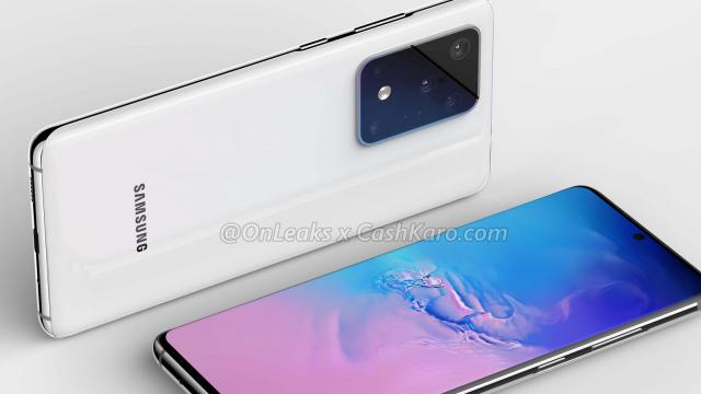 <b>7 camere în spatele lui Samsung Galaxy S11+! Asta pare să arate noul set de imagini de la OnLeaks</b>Au fost 2 săptămâni tare ocupate pentru zvonacul numărul 1 al momentului, OnLeaks. Acesta a prezentat pe rând randări pentru Galaxy A51, A71, Galaxy S11 şi Galaxy S11e. Cea mai nouă scăpare îl implică pe Samsung Galaxy S11+, pe care îl admiraţi mai jos..