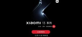 Xiaomi 13 are o nouă dată de lansare; Flagship-ul cu Snapdragon 8 Gen2 debutează pe 11 decembrie