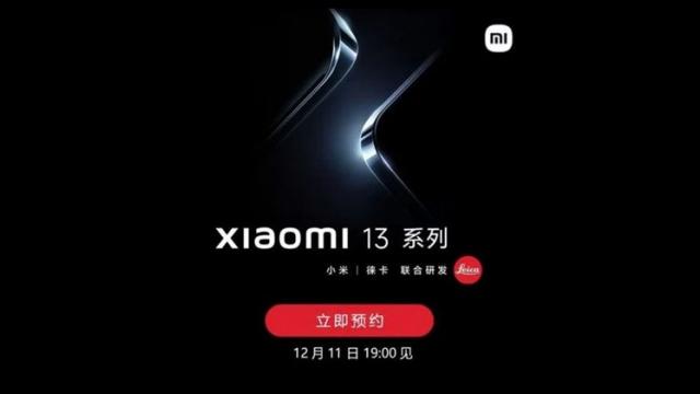 <b>Xiaomi 13 are o nouă dată de lansare; Flagship-ul cu Snapdragon 8 Gen2 debutează pe 11 decembrie</b>Data de 1 decembrie 2022 trebuia să fie ziua debutului pentru Xiaomi 13, dar din cauza decesului unui fost președinte chinez, lansarea a fost amânată. Abia astăzi aflăm când exact va avea loc lansarea seriei de telefoane