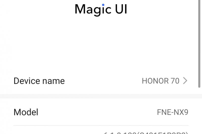 Screenshots interfață grafică Honor 70: Screenshot_20220907_192058.jpg