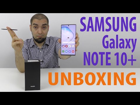 Samsung Galaxy Note 10+ Video Unboxing în Română