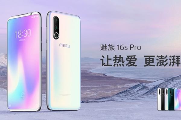 Meizu 16s Pro anunţat oficial: telefon cu procesor Snapdragon 855+, preţ mic, cameră triplă cu inel LED