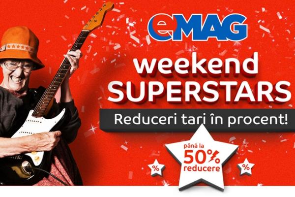 eMAG are o promoție specială de weekend initulată 'Weekend Superstars'; Asus ZenFone 3 Max costă acum doar 699 lei!