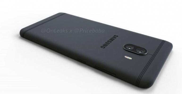 Galaxy C10, primul smartphone cu cameră duală semnat Samsung, primește randări detaliate