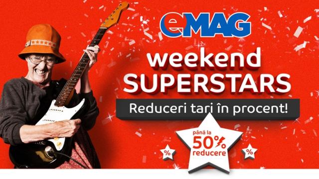 <b>eMAG are o promoție specială de weekend initulată 'Weekend Superstars'; Asus ZenFone 3 Max costă acum doar 699 lei!</b>Cei de la eMAG s-au gândit să vină în acest weekend cu o serie de promoții speciale parte din campania pe care o numesc 'Weekend Superstars'. Avem parte de oferte cât de cât interesante, cu smartphone-ul Asus ZenFone 3 Max în prim-plan care în această