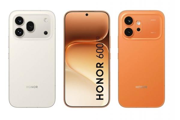 Honor 600 e portocaliu, are insulă pentru camera foto din spate și va primi și variantă Pro; Iată primele imagini