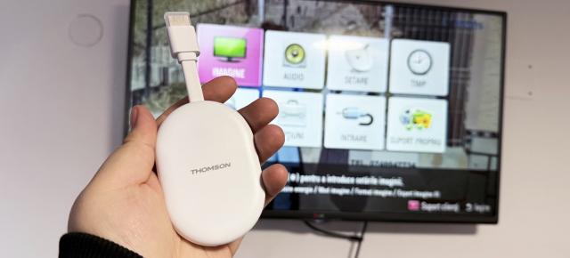 Prezentare Thomson Google TV Go Cast 152 (4K): Mediaplayer compact cu Android TV, excelent pentru revitalizarea televizoarelor depășite din punct de vedere software