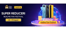 Realme Fan Festival a început astăzi şi aduce reduceri pentru cele mai noi telefoane Realme, inclusiv Realme GT 5G