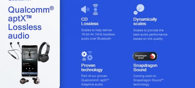 Qualcomm lansează tehnologia aptX Lossless; Aduce un sunet de top pentru dispozitivele audio wireless compatibile