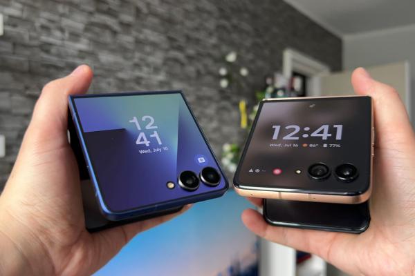 Samsung Galaxy Z Flip7 vs. Motorola Razr 60 Ultra - Fotografii (2)