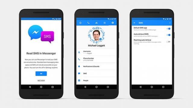 <b>Facebook a strâns date de pe telefoanele Android, legate de SMS-uri şi istoricul apelurilor</b>O nouă problemă apare în ecuație astăzi pentru platforma de socializare Facebook, descoperindu-se faptul că rețeaua a strâns date de pe telefoanele Android ale utilizatorilor cu privire la conversațiile purtate prin SMS-uri, lucru care ne 