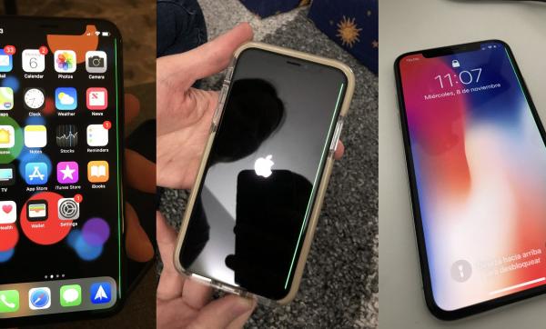 iPhone X are probleme cu "linia verde a morţii", care apare pe unele unităţi, lateral pe ecran