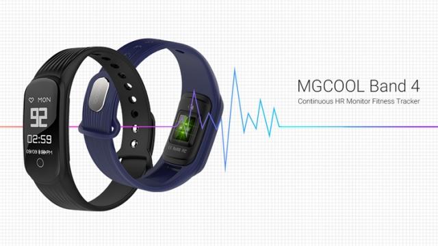 <b>MGCOOL Band 4 este un nou purtabil cu senzor de puls; se vinde la suma de doar 23.99 dolari</b>Astăzi compania chineză MGCOOL a anunțat lansarea lui Band 4, un nou purtabil arătos ce vine echipat cu un senzor de puls și cu alte dotări atractive. Costă numai 23.99 dolari în oferta magazinului GearBest.com și printre funcțiile sale