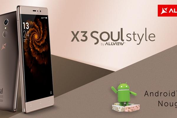 Allview X3 Soul Style este actualizat la Android 7.0 Nougat; update-ul sosește via OTA!