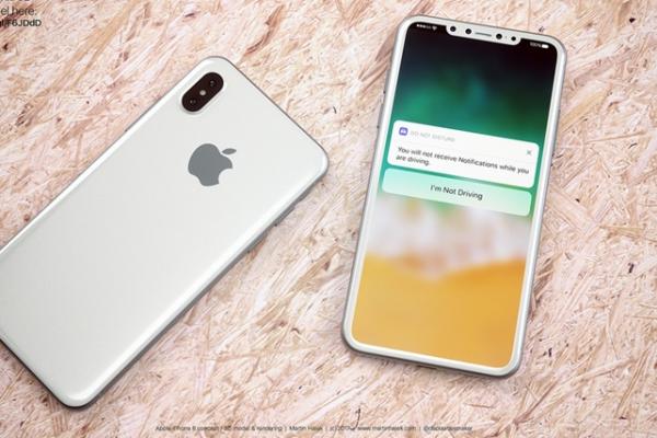 iPhone 8 pe alb intră în scenă în stil mare, sub forma unor randări marca Martin Hajek