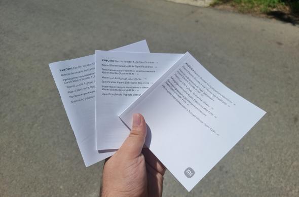 Xiaomi Electric Scooter 4 Lite - Galerie foto (Unboxing, Design): 20230716_124334.jpg