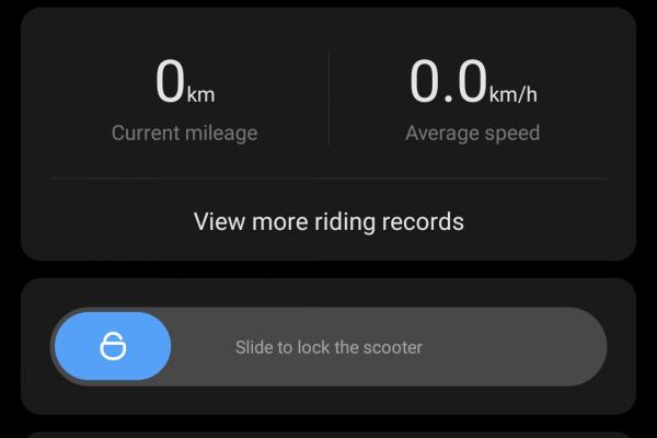 Xiaomi Electric Scooter 4 Lite - Aplicație Mi Home