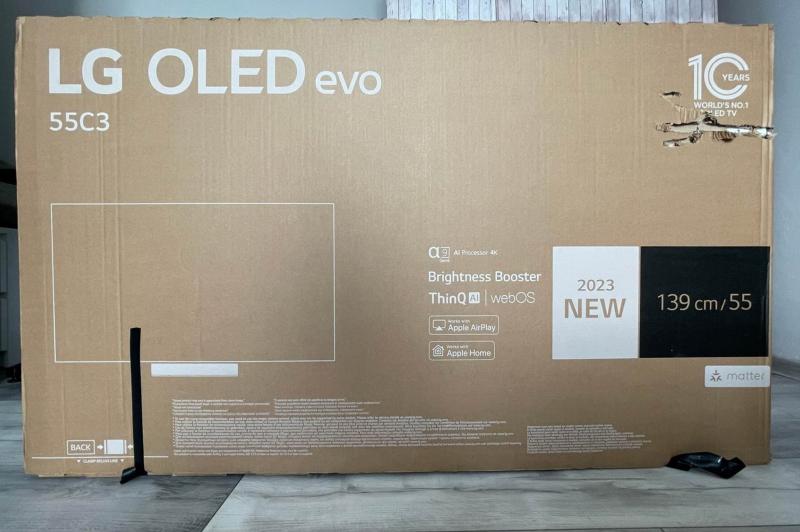 LG OLED EVO 55C3 - Unboxing și stand: LG-OLED-evo-55C3_001.jpg