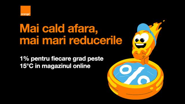 <b>Zilele toride de vară aduc reduceri la Orange! Fiecare grad peste 15°C îți aduce extra-discount la telefoane, tablete și accesorii</b>Vara ne-a cam luat prin surprindere după câteva zile de ploi în toată și probabil cele mai căutate produse din online au fost aparatele de aer condiționat și ventilatoarele. Există totuși și motive de bucurie, pe lângă concediul la mare deja plănuit