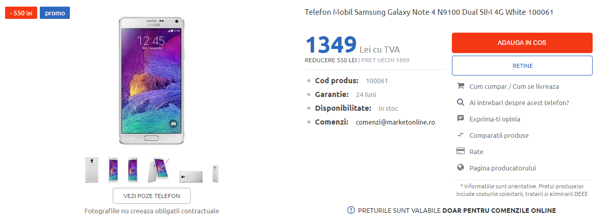 Black Friday 2016, Live Blogging Mobilissimo.ro; Reduceri și oferte eMAG, evoMAG, Cel.ro, MarketOnline, Altex și alții.. - imaginea 141